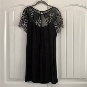 Black and Lace Dress